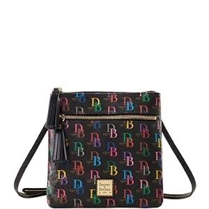 Dooney & Bourke DB75 Multi Rainbow Monogram Crossbody Bag NWT